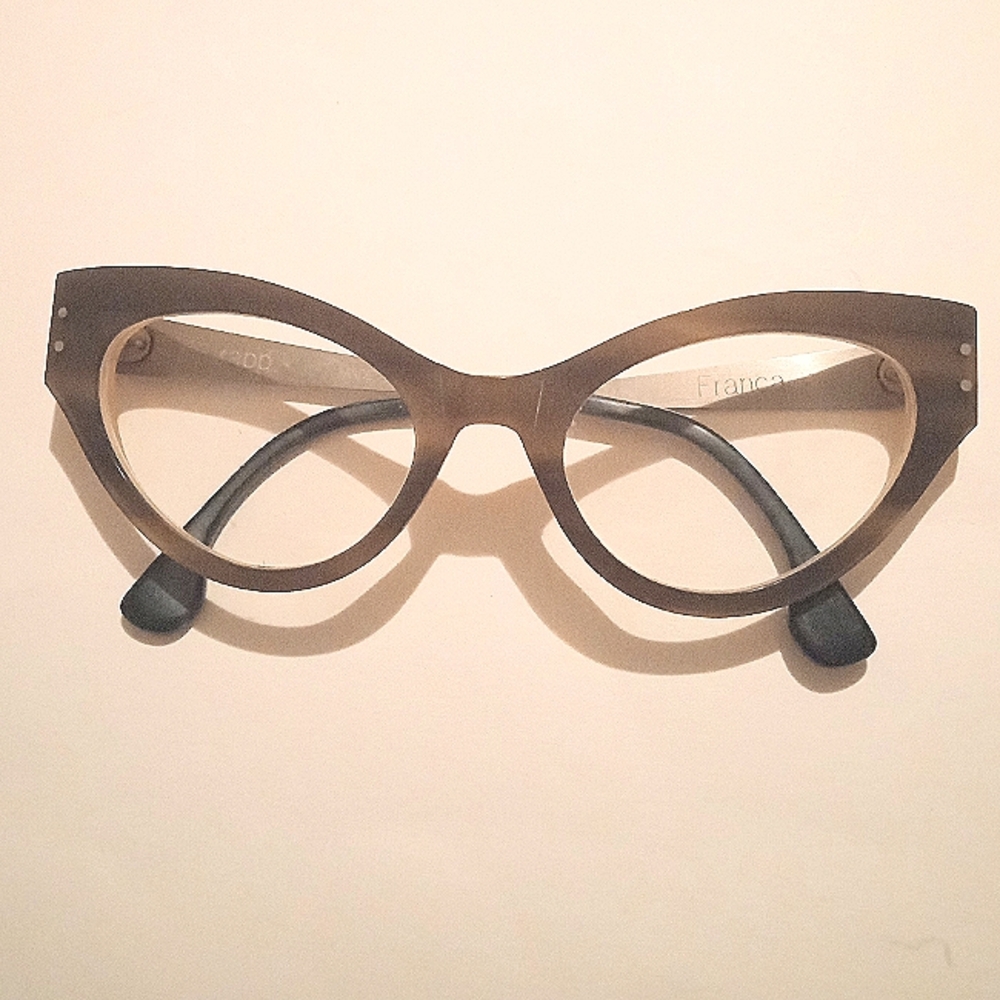 Rapp Franca Titanium Handmade Canadian Cateye Eyeglasses Frames